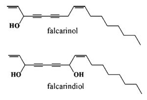 falcarino; falcarindiol