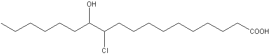 chloro-hydroxy-stearic acid