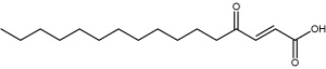 (2E)-4-oxohexadec-2-enoic acid