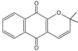 Dehydro-alpha-lapachone