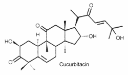 Cucurbitacins : cucurbitacin B